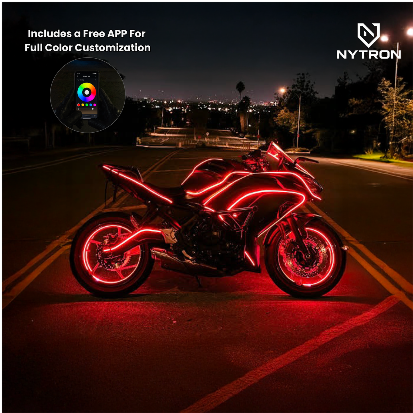 Motorcycle LED Lights Kit